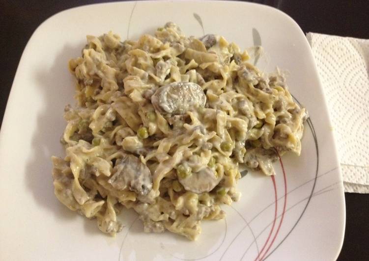 Recipe of Quick Ranch One-Pot Creamy Beef Stroganoff