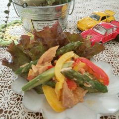 A picture of Red and Yellow Bell Pepper Stir Fry.