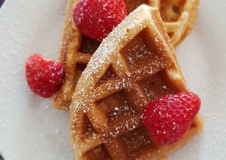 Simple Way to Prepare Quick Belgium Waffle