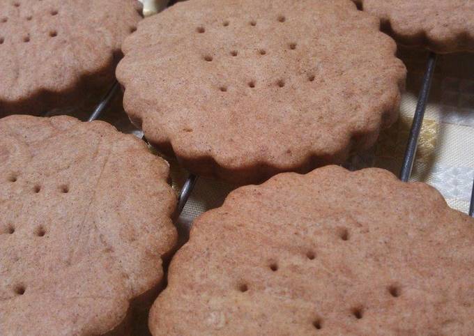 Recipe of Quick Crunchy & Slightly Sweet Cinnamon Cookies