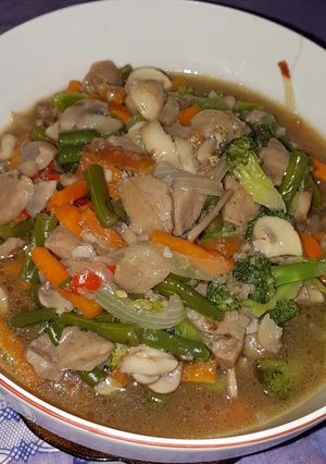 Foto resep Tumis sayuran saus tiram
