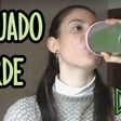 Licuado verde de espinacas