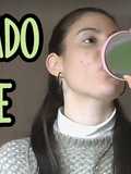 Licuado verde de espinacas