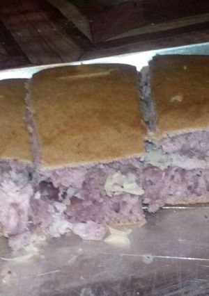 Foto resep Martabak talas ungu keju