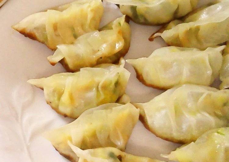 Simple Way to Prepare Quick Basic Gyoza for Vegetarians