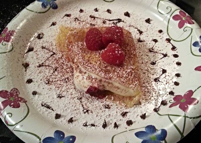 Recipe of Homemade Tinklee's Raspberry Crepes