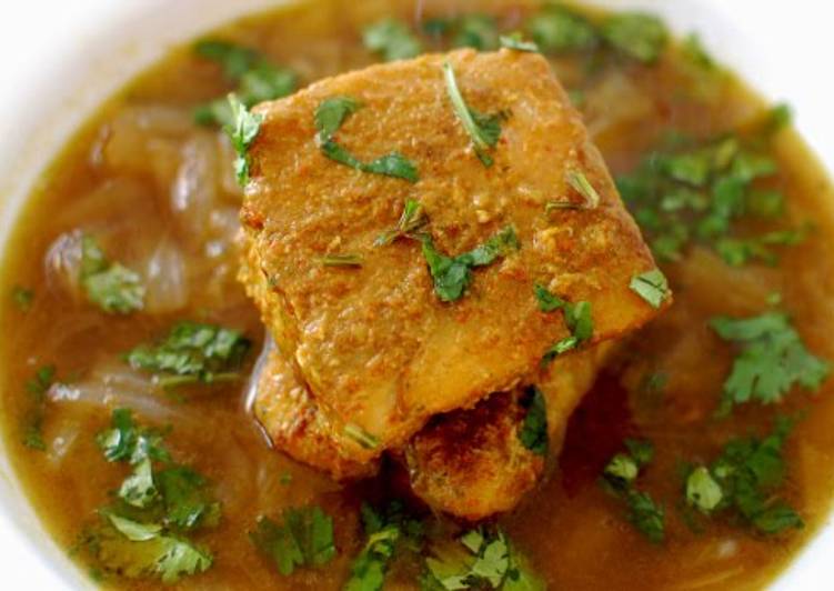 Cod fish curry