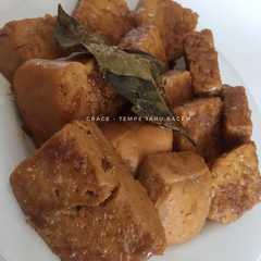 Tahu tempe bacem রেসিপির প্রধান ছবি