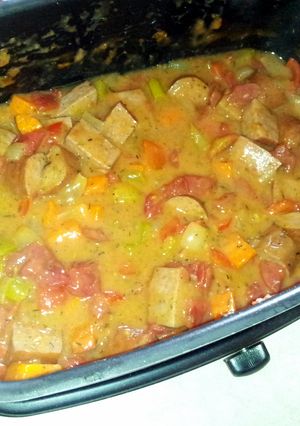 A picture of Smoked Sausage Gumbo.