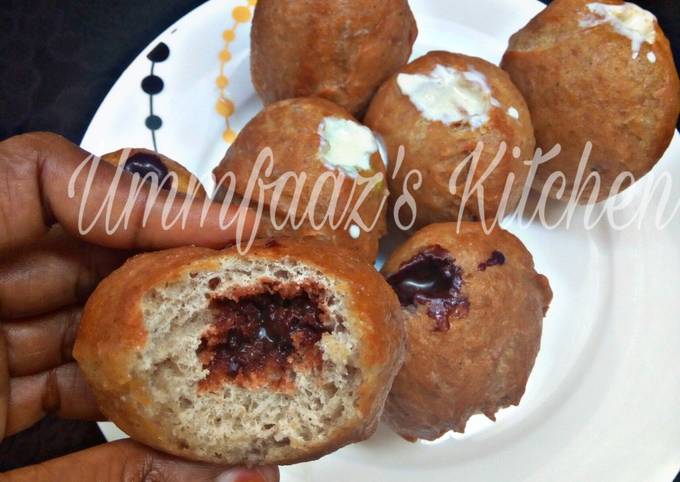 Simple Way to Make Thomas Keller Cinnamon doughnuts wit chocolate n milk fillings