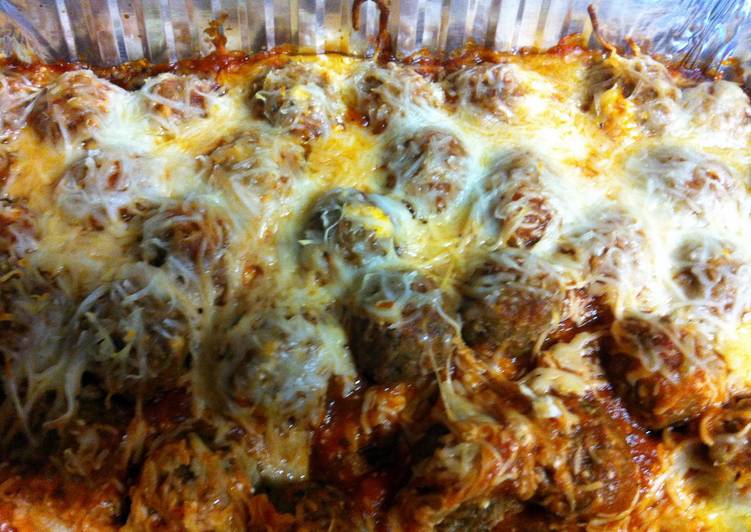 Recipe of Super Quick Homemade Meatball Casserole