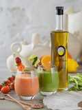 Smoothies mit nativem Olivenöl extra