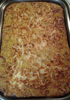 A picture of Pumpkin and Sausage Casserole.