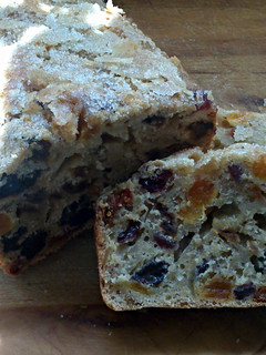 A picture of sig's easy,fast teabread.
