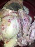 Raspberry Cheesecake Ice Cream (Easy!!!)