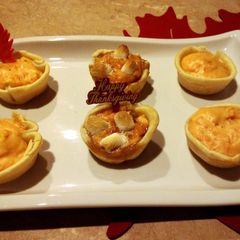 A picture of Sweet potato cheese bites/ savory or sweet.