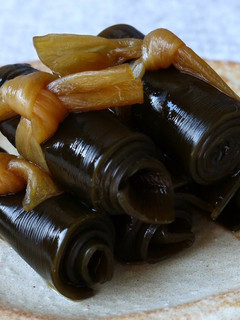 A picture of Basic Kombu Maki Rolls.
