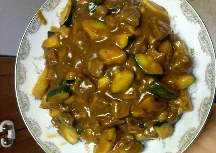 great grandma's zucchini and steak