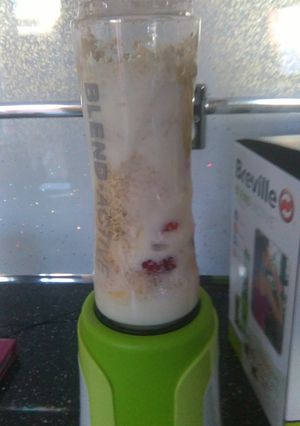 A picture of Banana Fill Me Up Breakfast Smoothie.