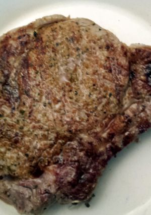 A picture of OVEN ROASTED RIB EYE.