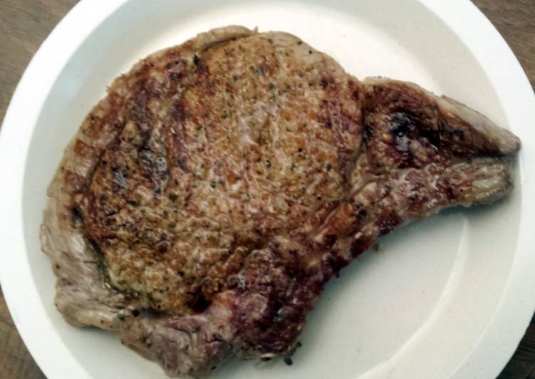 How to Prepare Quick OVEN ROASTED RIB EYE
