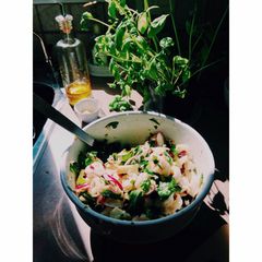 A picture of Summer Salad - Tortelinis & Tuna.