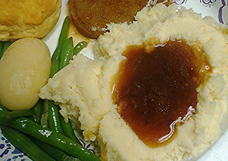 Simple Way to Prepare Speedy Simply mashed potatoes