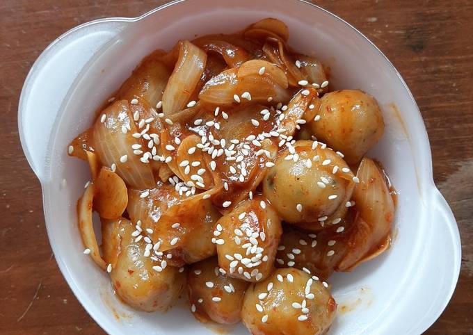 Cimol Saus Tteok-bokki Korea