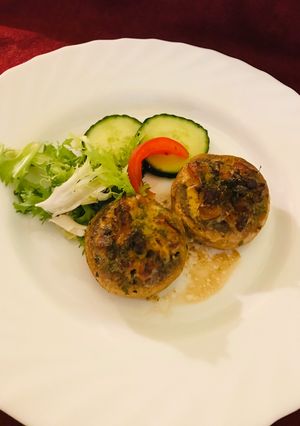 Töltött gomba recept fotója