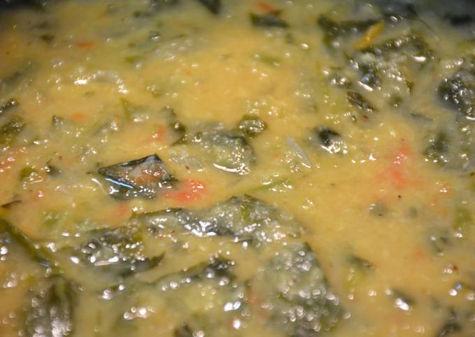 Spinach Dal Curry