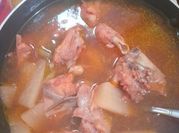 Gambar ayam kuah angkak