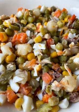 Una foto de Falsa ensaladilla de verano
