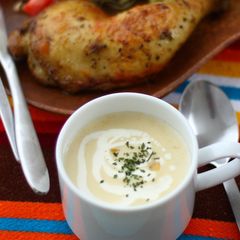 A picture of Quick and Easy Creamy Corn Soup.