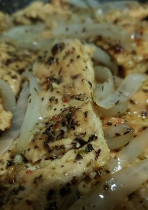 Una foto de Pechuga con sabor a Italia