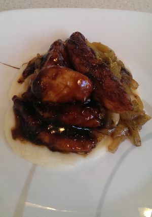 A picture of ~* Maple Syrup Cocaholic Chicken w/ Squashini Side Dish *~.
