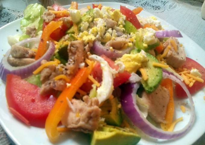 Recipe of Jamie Oliver Sunshine&#39;s grilled chicken salad