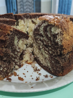 عکسی از دستور کیک شیفون زبرا(بدون فر)