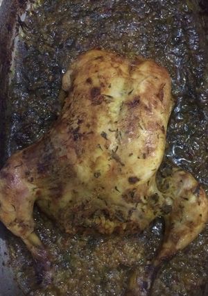 صورة لوصفة دجاج بالفرن