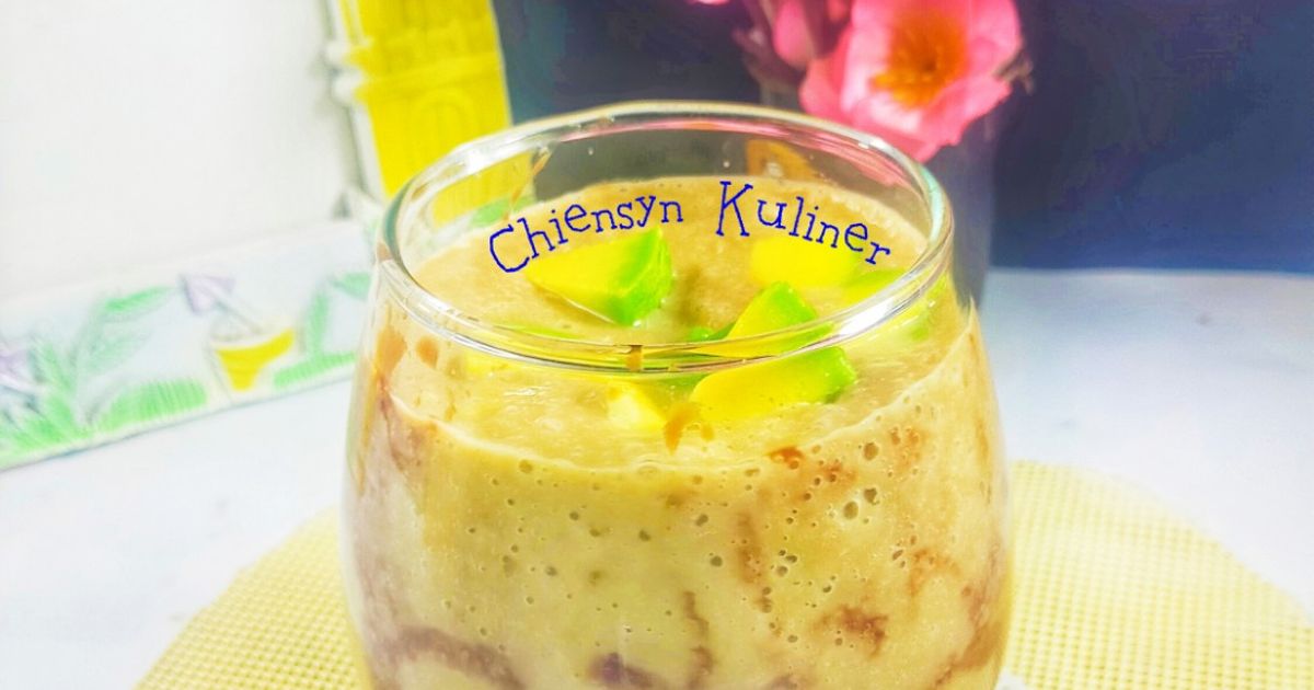 Juice Alpukat Oatmeal
