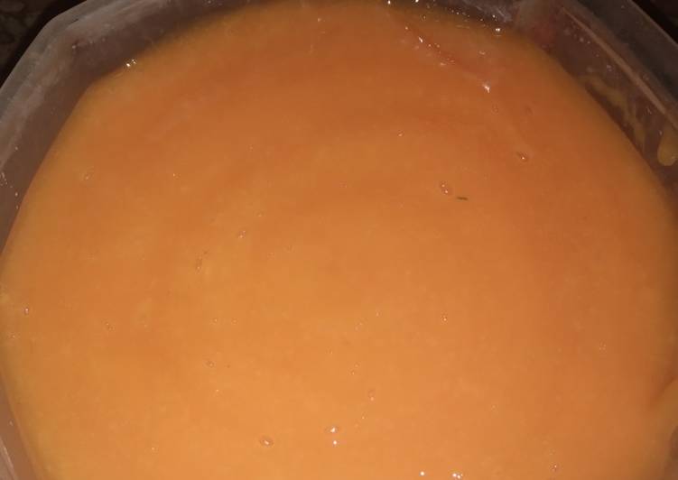 Step-by-Step Guide to Make Homemade Mango puree
