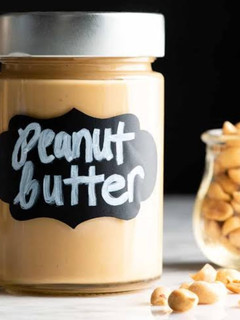A picture of Peanut butter home made.