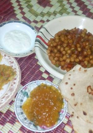صورة لوصفة حمسة حمص حب واومليت