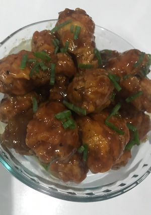 Foto resep Chicken drumstick with honey BBQ sauce