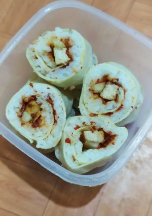 Foto resep Rice eggroll