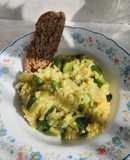 Risotto de zapallitos