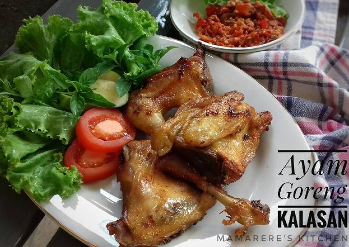 Langkah Mudah Membuat Resep Ayam Goreng Kalasan