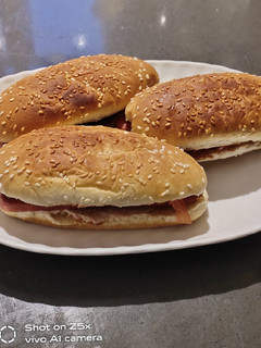 A picture of Sausage Bread.