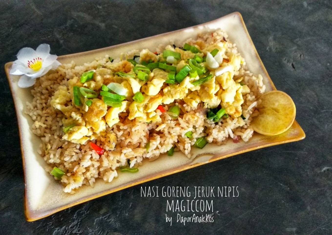 Nasi goreng jeruk nipis magiccom