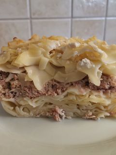 Húsvéti sonkás rakott tészta recept fotója
