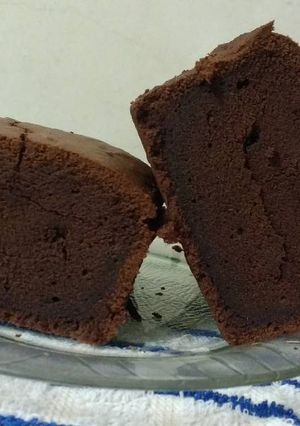 Una foto de Budín de chocolate y café